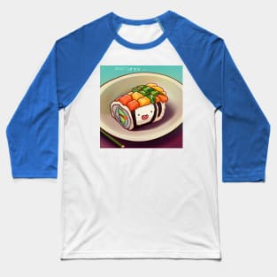 Kawaii Anime Sushi Baseball T-Shirt